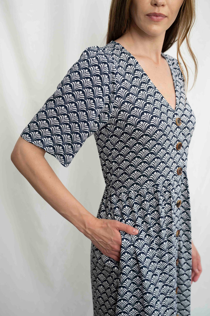 שמלת יולי שרוול קסומה