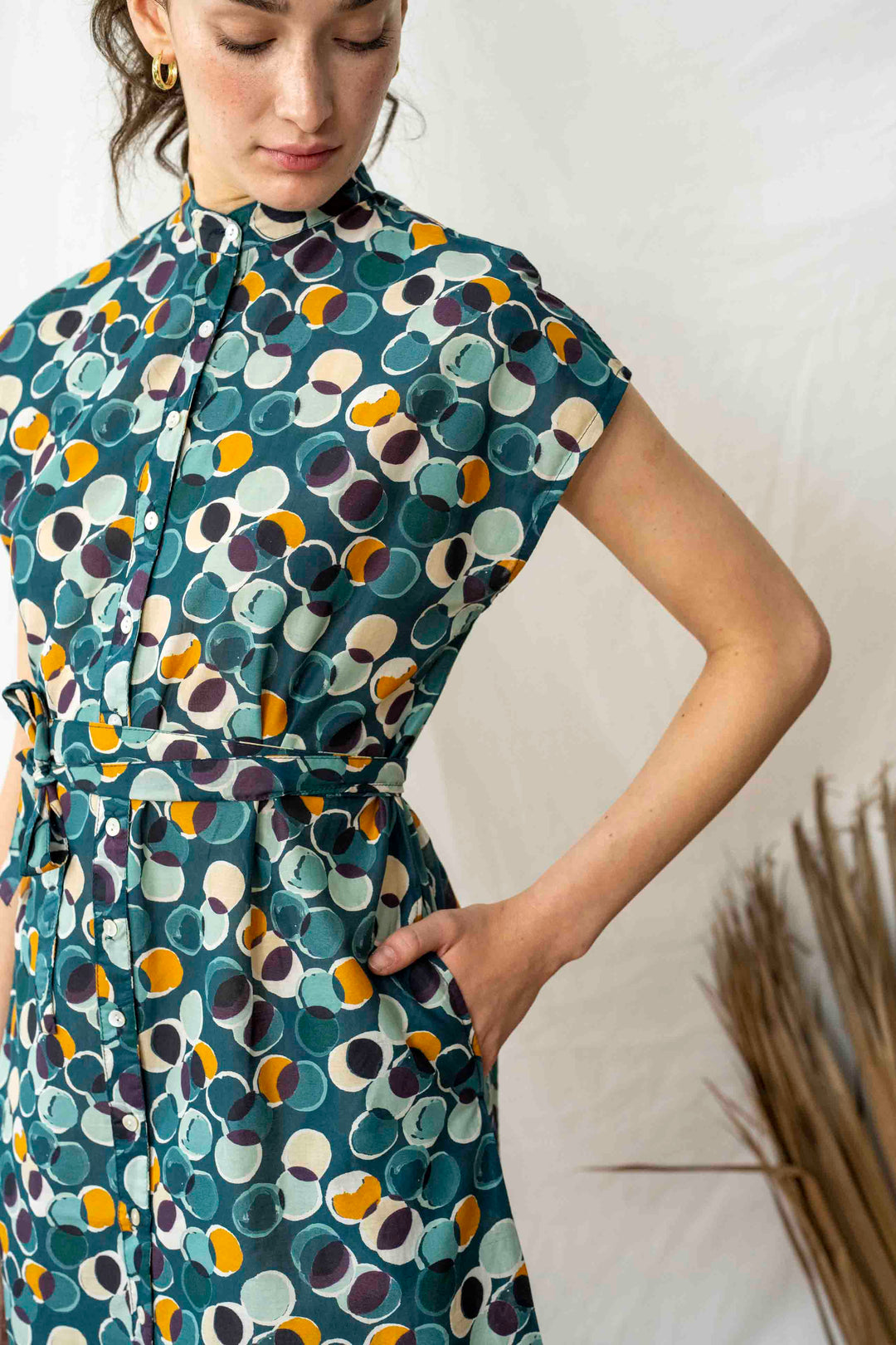 שמלת מידי אוברסייז שעת דימדומים