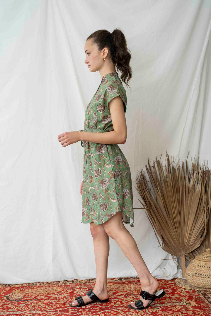 שמלת מידי אוברסייז שיק צרפתי