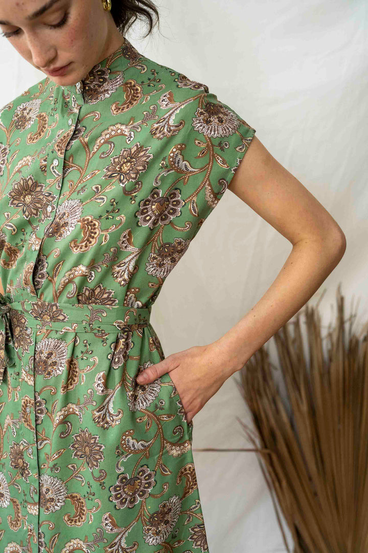 שמלת מידי אוברסייז שיק צרפתי