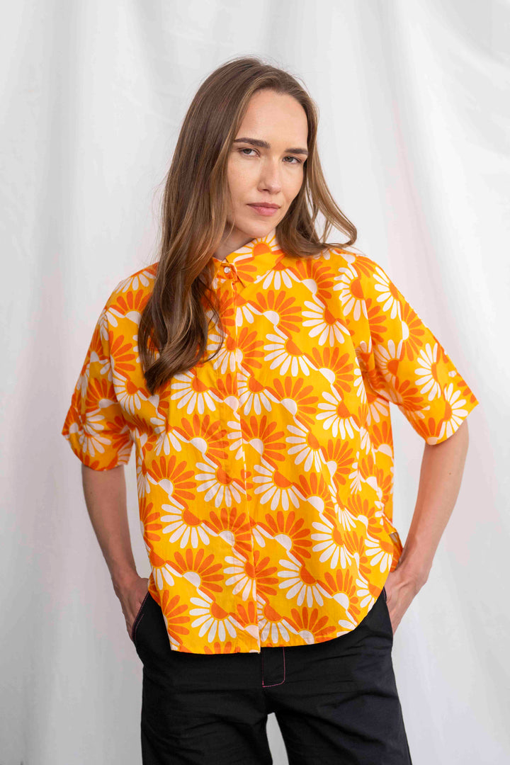 חולצת רובי פרחי קיץ