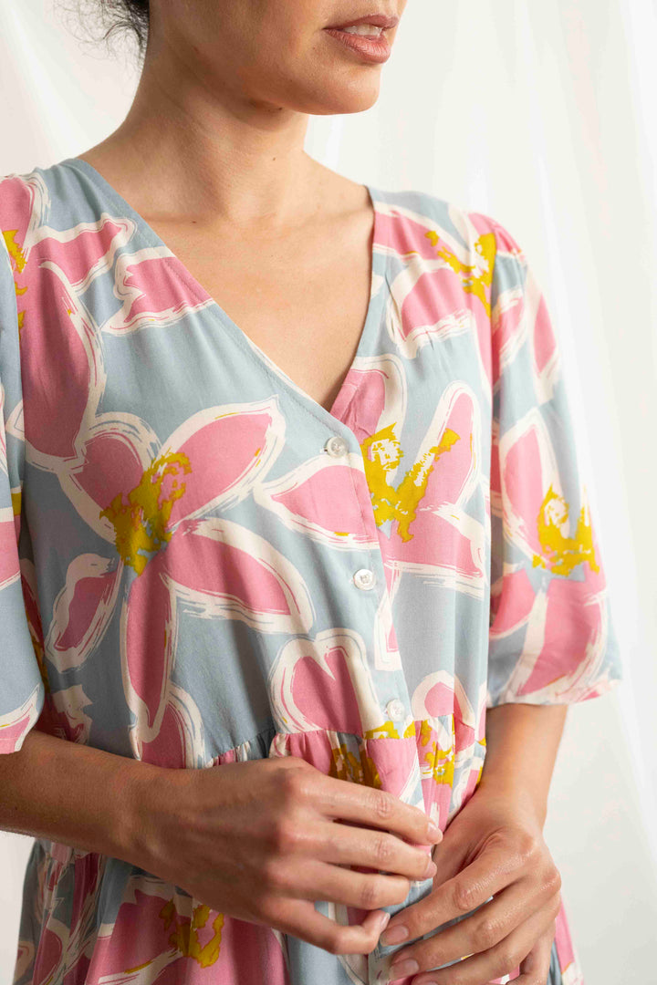 שמלת דולי פרחונית מתוקה