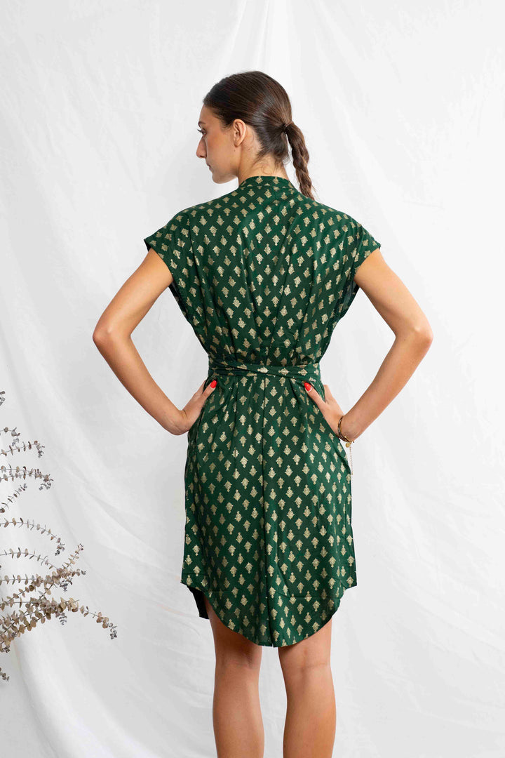 שמלת מידי אוברסייז עושר