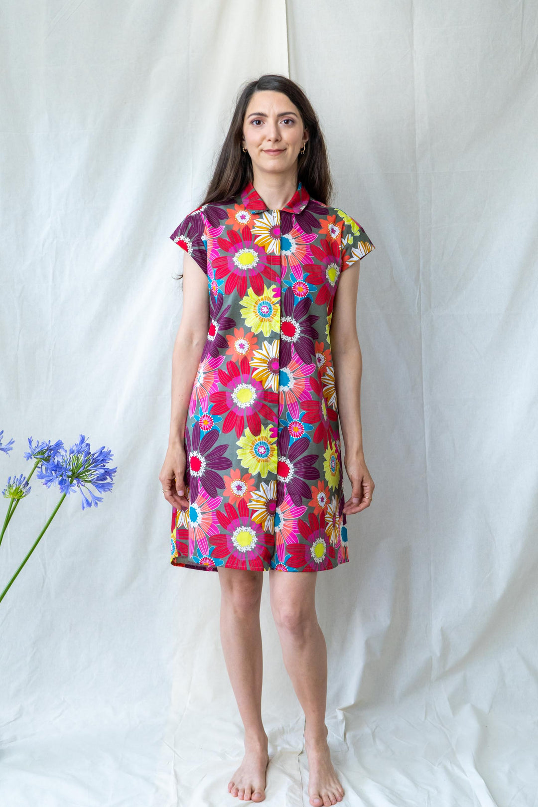 שמלת טוקיו בולד פלאואר Back In Stock