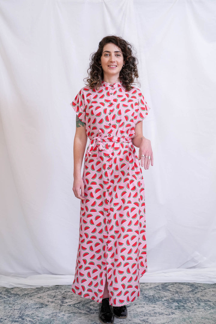 מקסי אוברסייז קוקטייל אבטיח ורוד