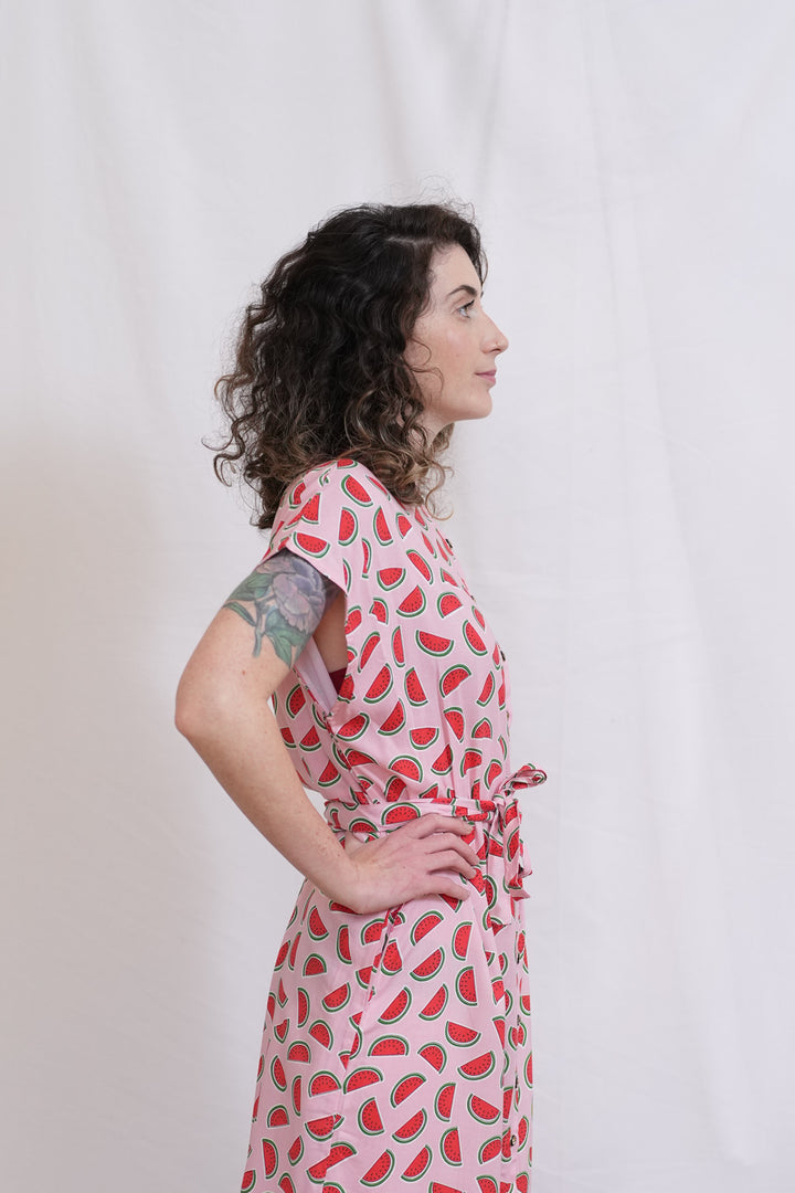 מקסי אוברסייז קוקטייל אבטיח ורוד