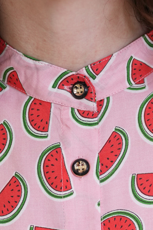 מקסי אוברסייז קוקטייל אבטיח ורוד