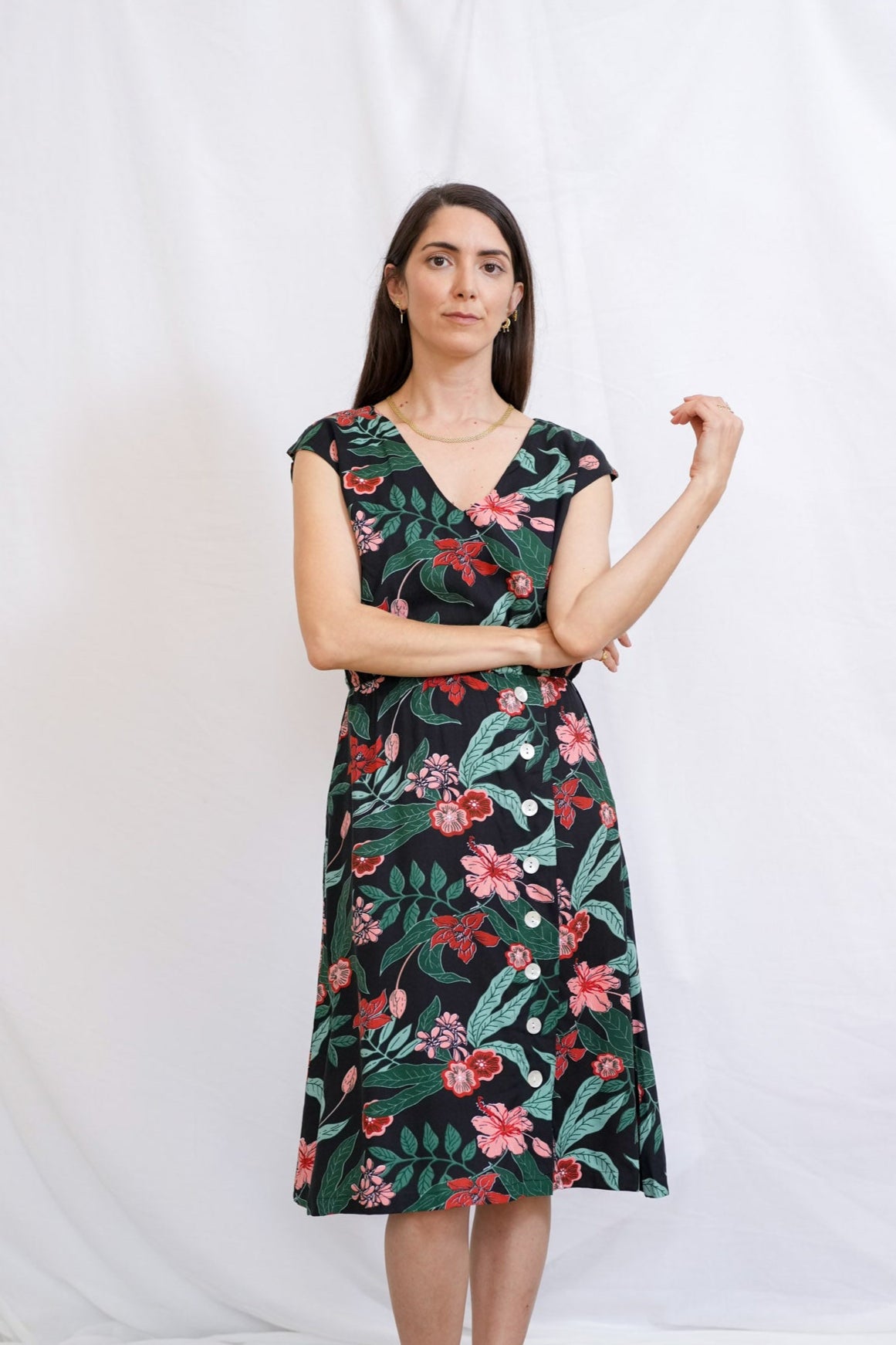 ⁨שמלת אווה שניים לטנגו L⁩