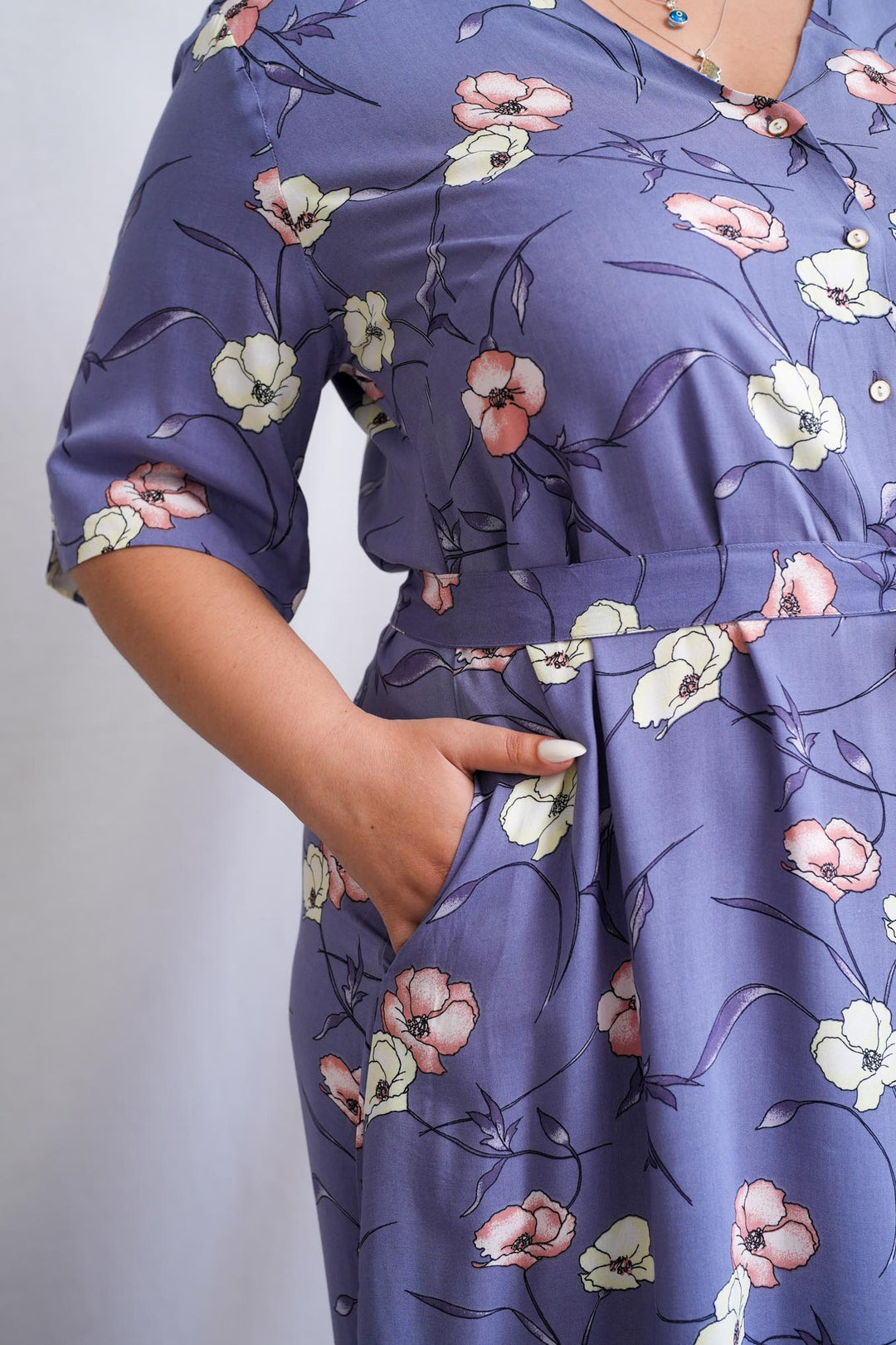 שמלת מיכאלה פריחה רומנטית