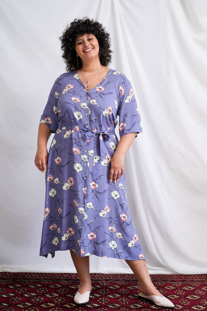 שמלת מיכאלה פריחה רומנטית