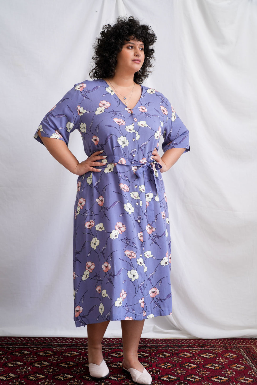 שמלת מיכאלה פריחה רומנטית