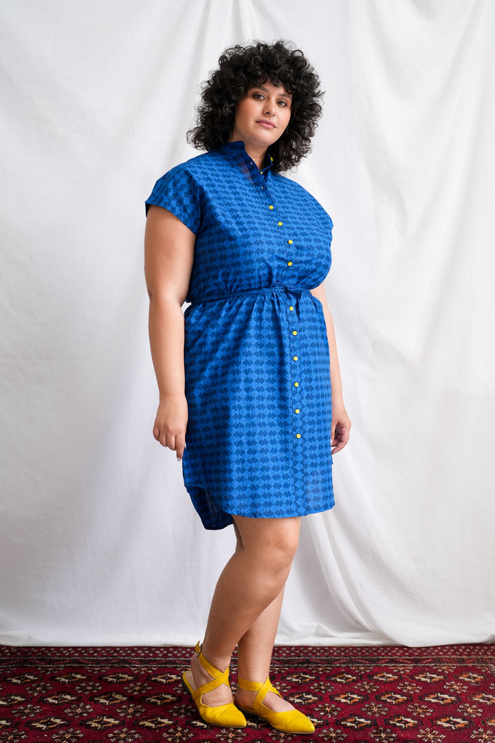 שמלת מידי אוברסייז דגי מזל