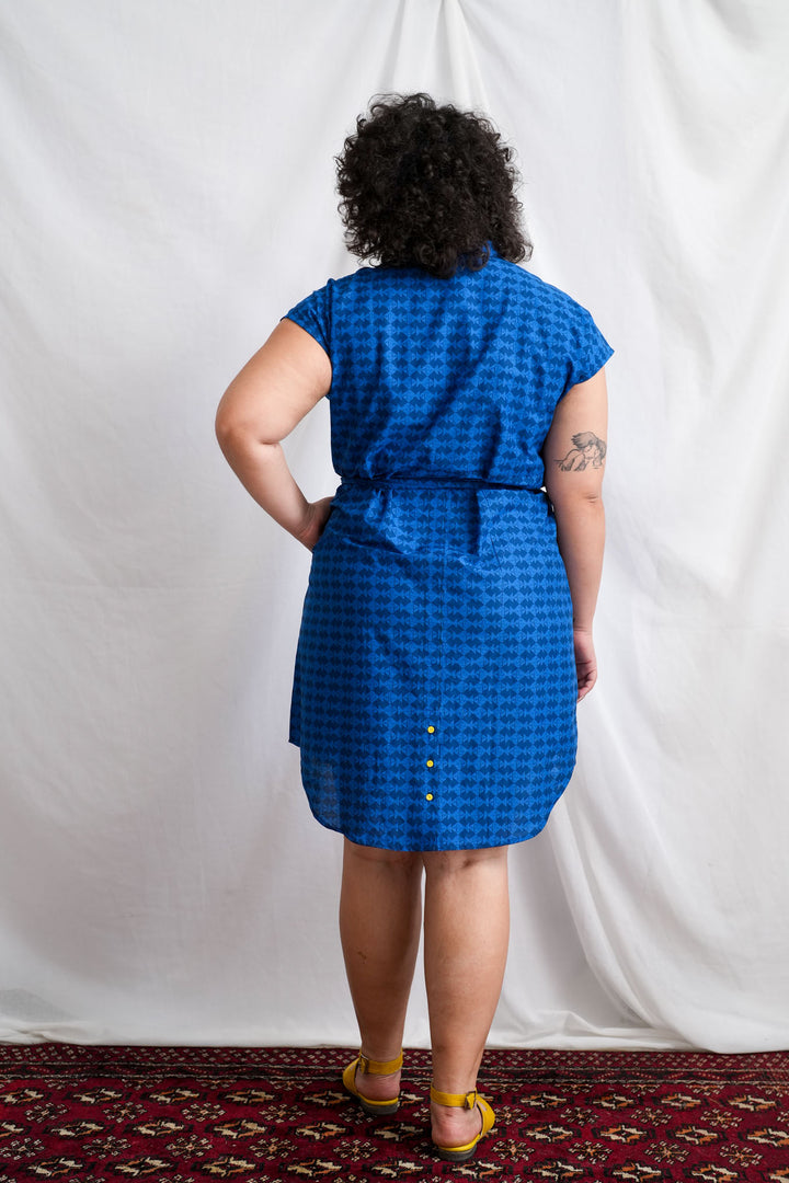 שמלת מידי אוברסייז דגי מזל