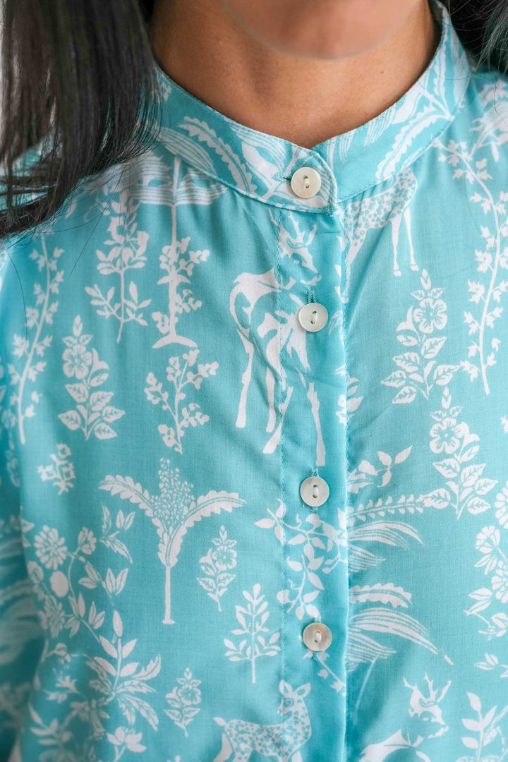 מקסי אוברסייז במבי תכלת