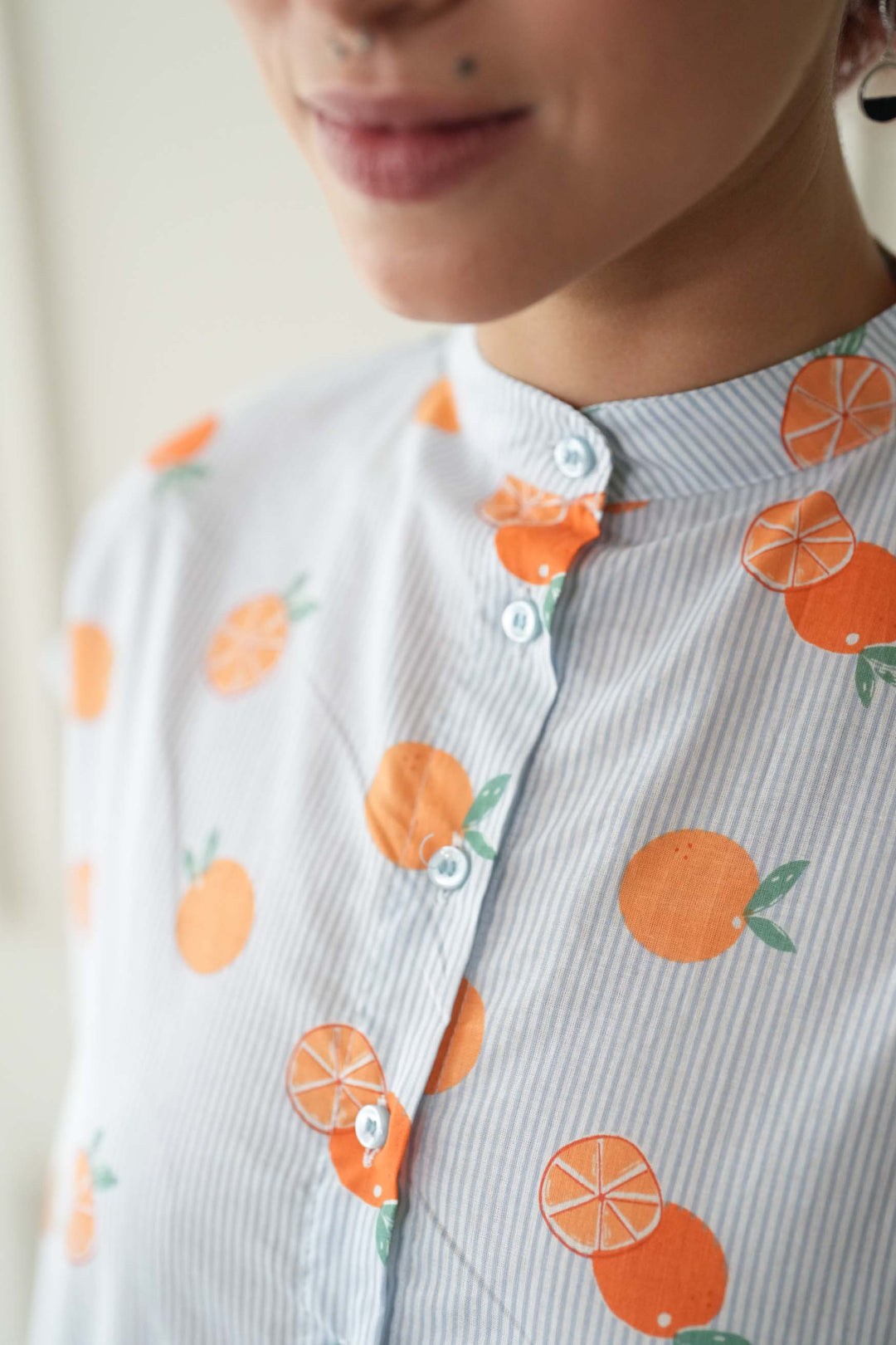 טוניקת מיני אוברסייז סוף עונת התפוזים