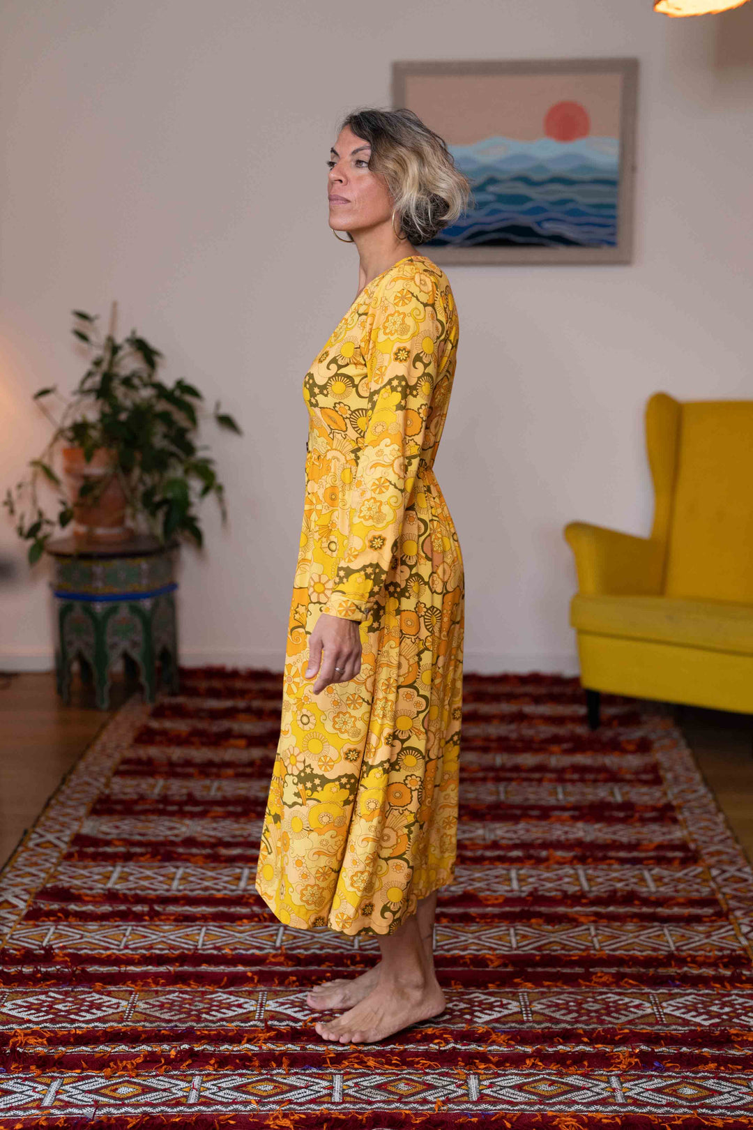 שמלת יולי חורף וודסטוק