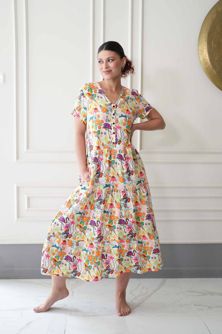 שמלת קומות פנטזי גרדן