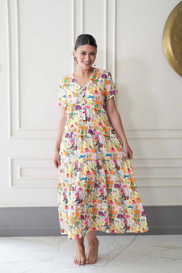 שמלת קומות פנטזי גרדן