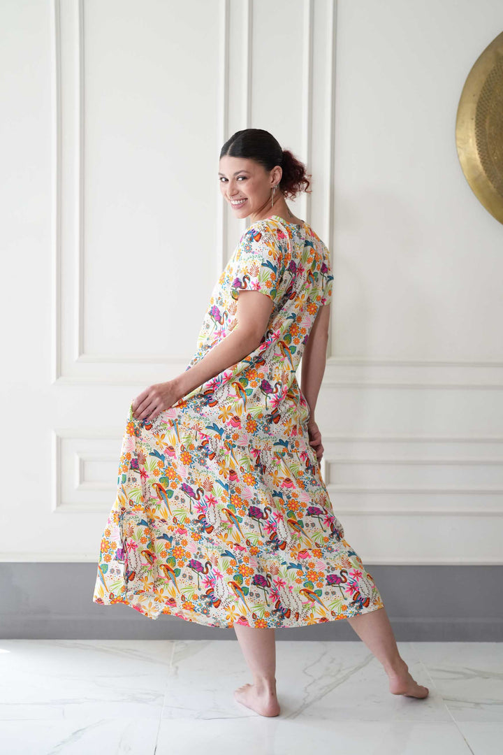 שמלת קומות פנטזי גרדן