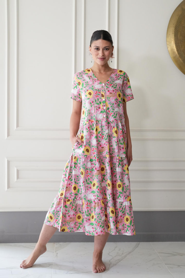 שמלת קומות הארנב הלבן