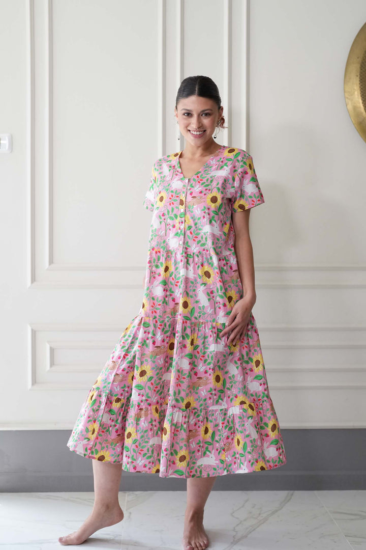 שמלת קומות הארנב הלבן