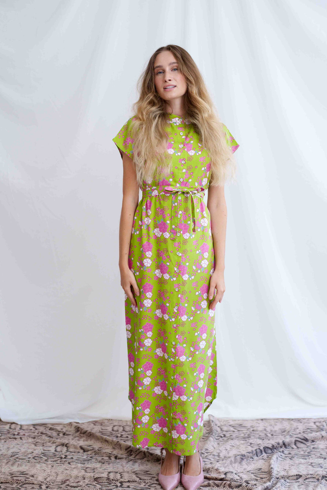 שמלת מקסי אוברסייז קחי אותי ליפן