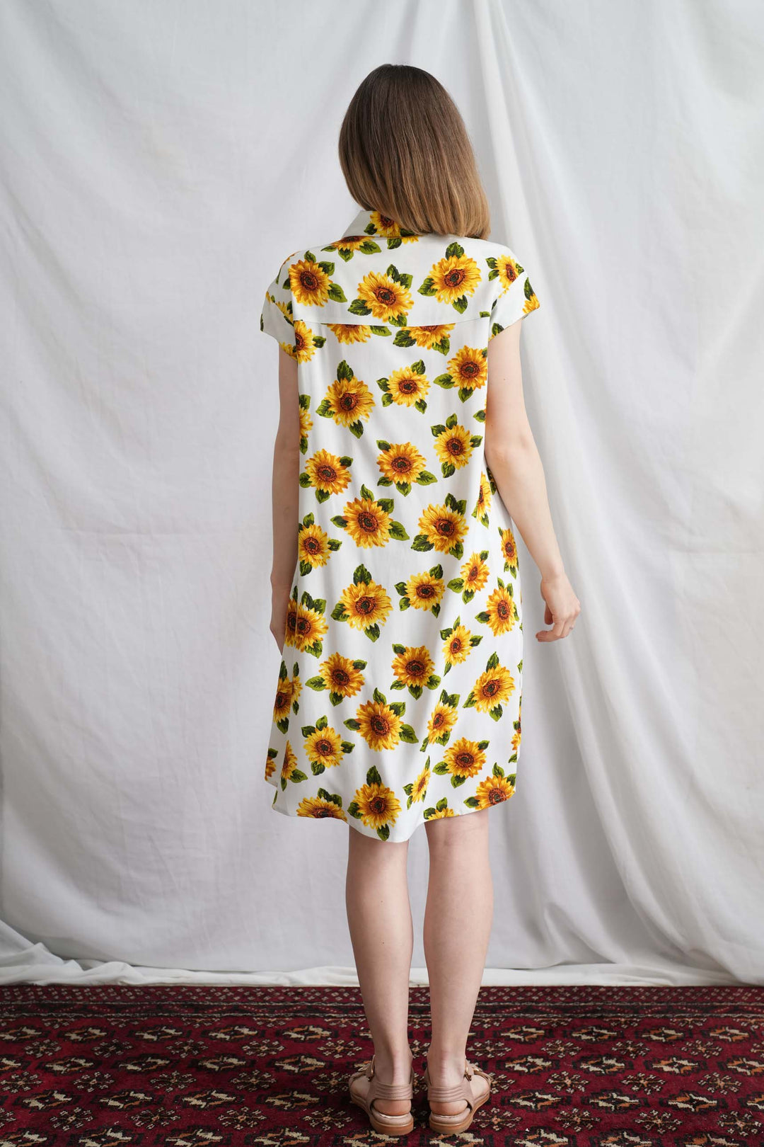 שמלת טוקיו חמניות