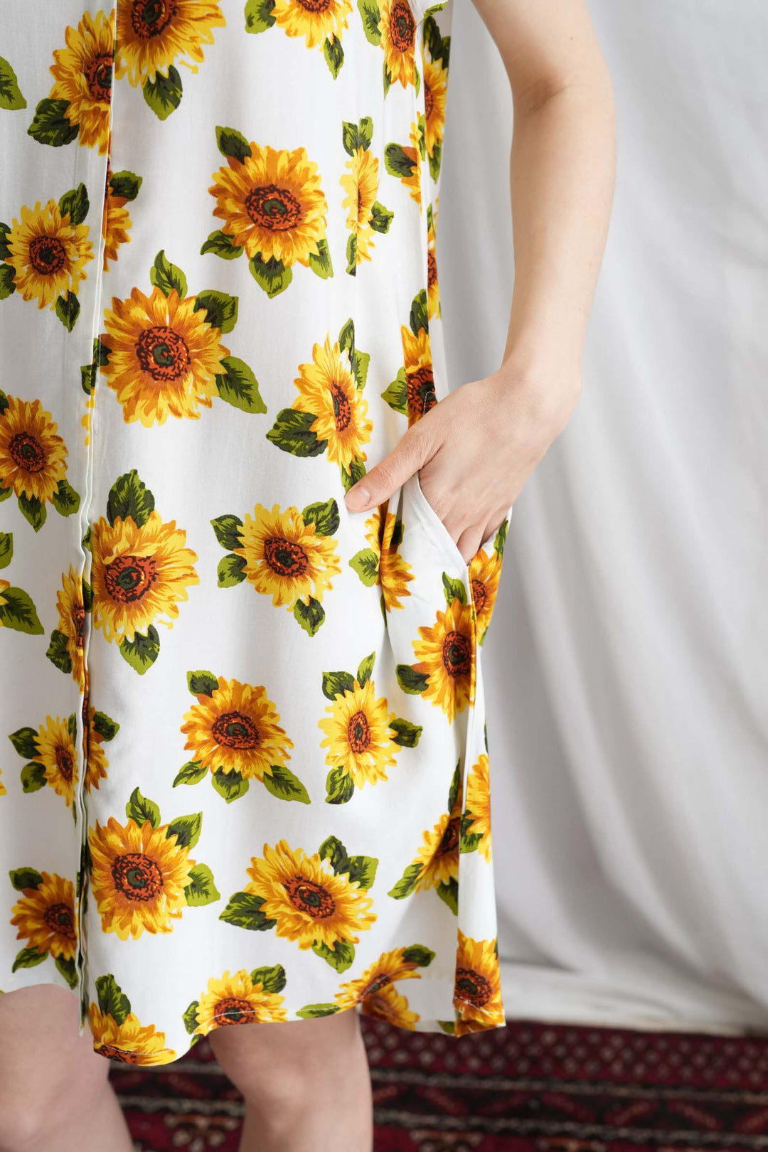 שמלת טוקיו חמניות