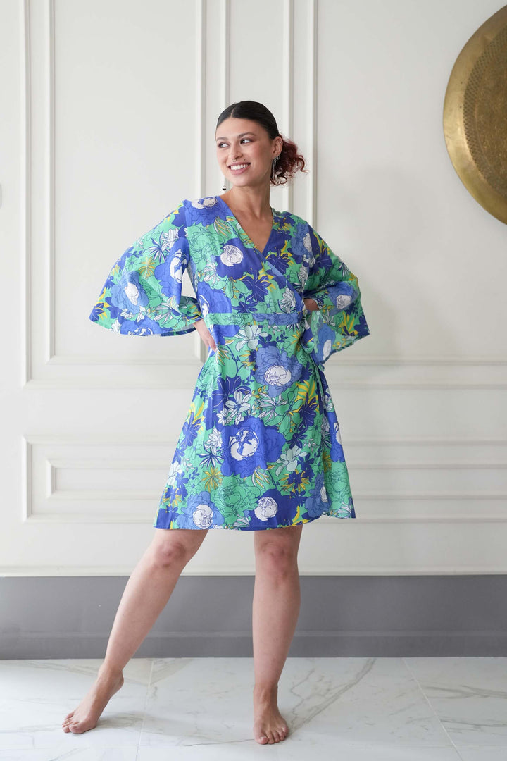 שמלת קימונו מיני את כמו חלום