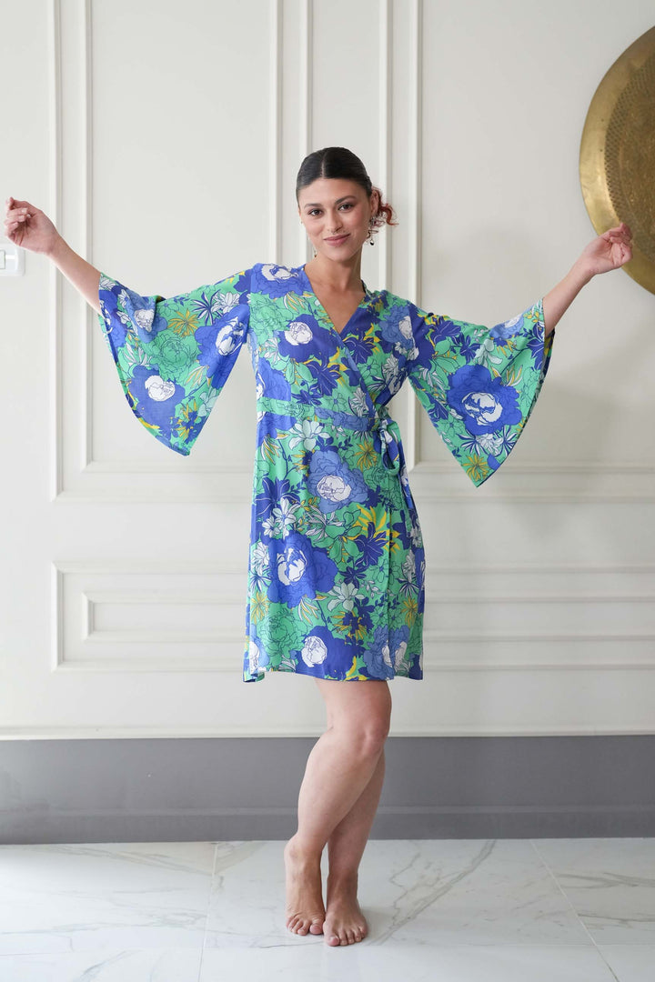 שמלת קימונו מיני את כמו חלום