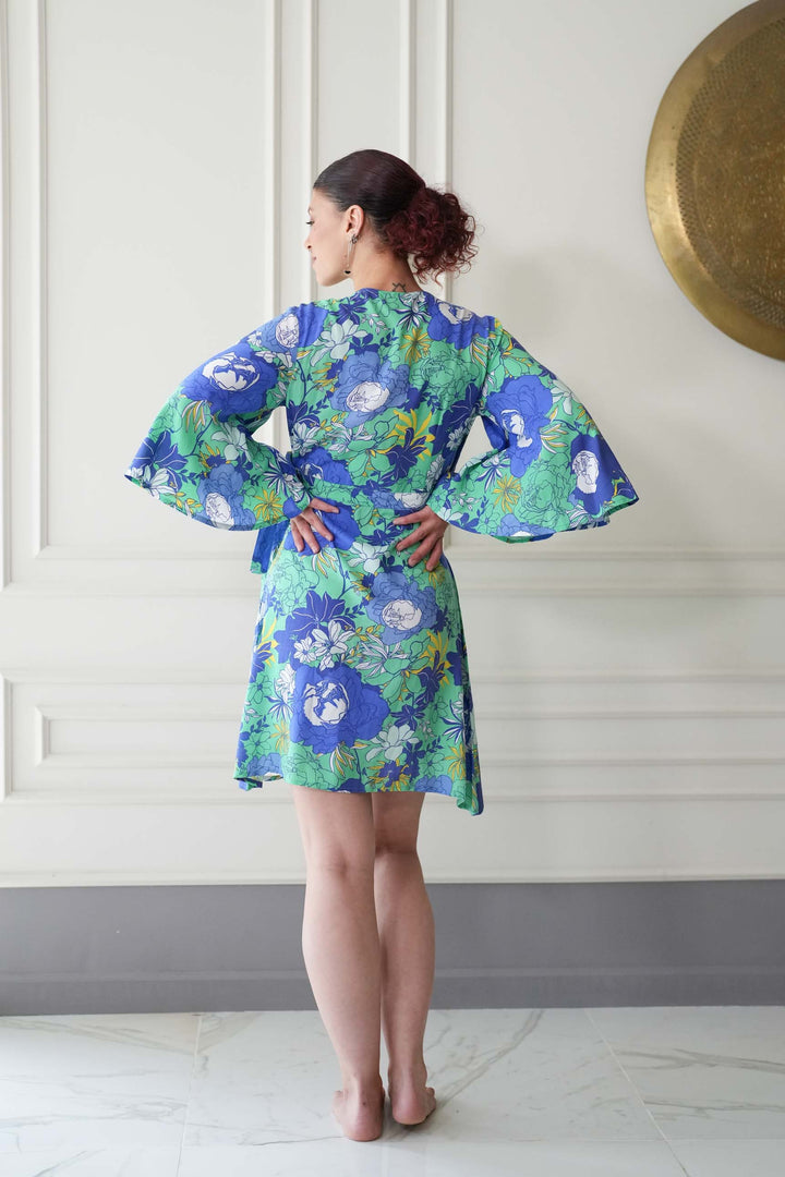 שמלת קימונו מיני את כמו חלום