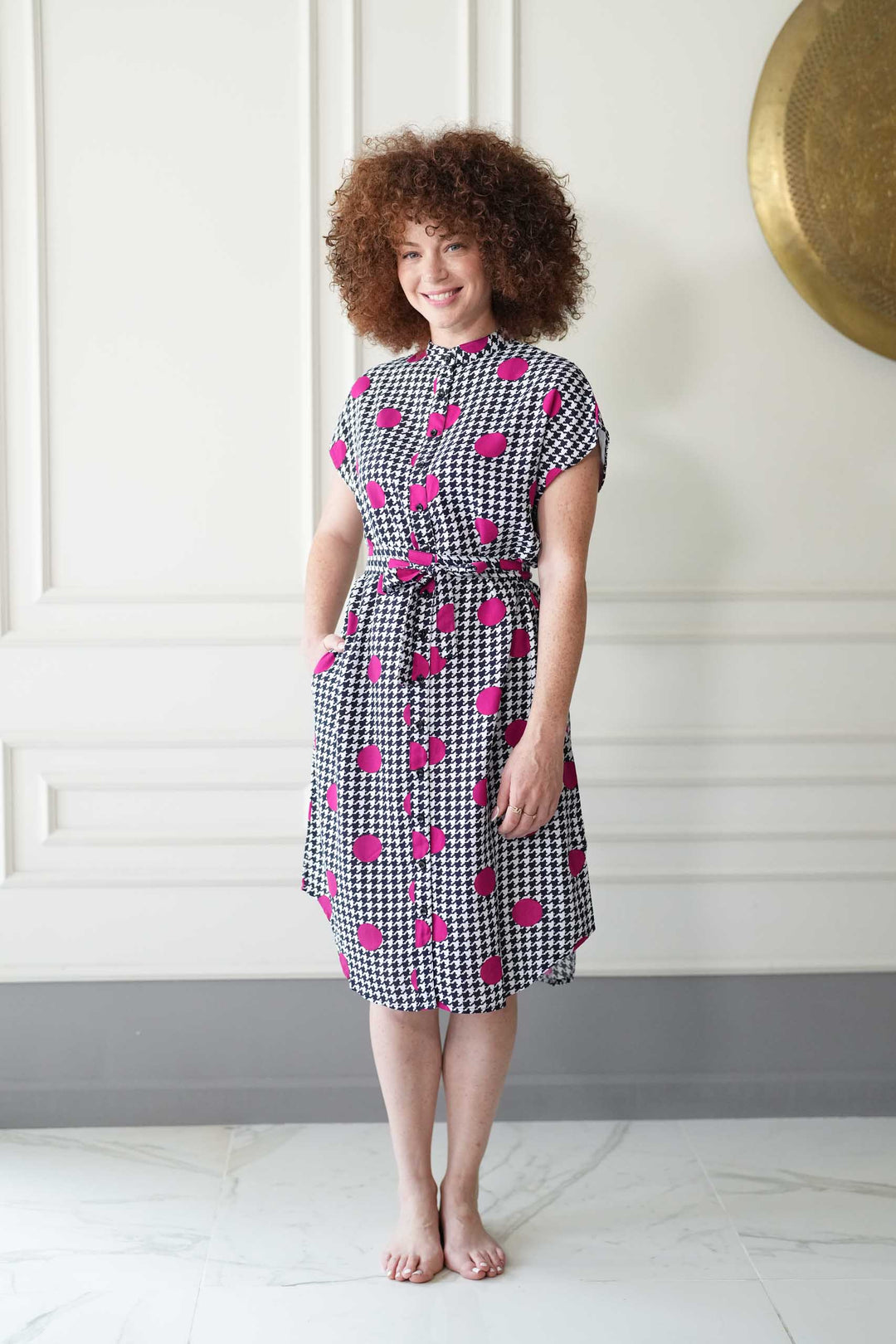 שמלת מידי אוברסייז פפיטה.קום