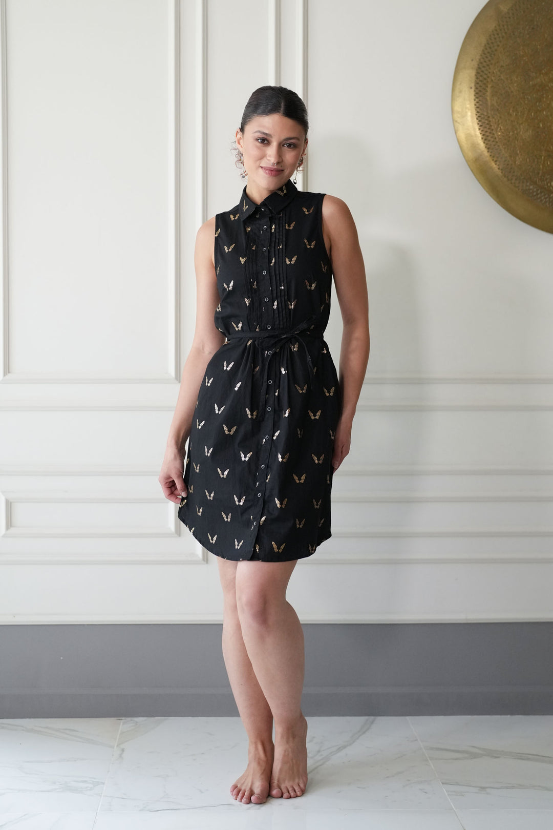 שמלת לילי כנפיי זהב