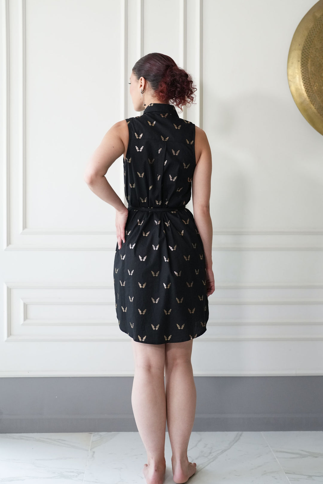 שמלת לילי כנפיי זהב