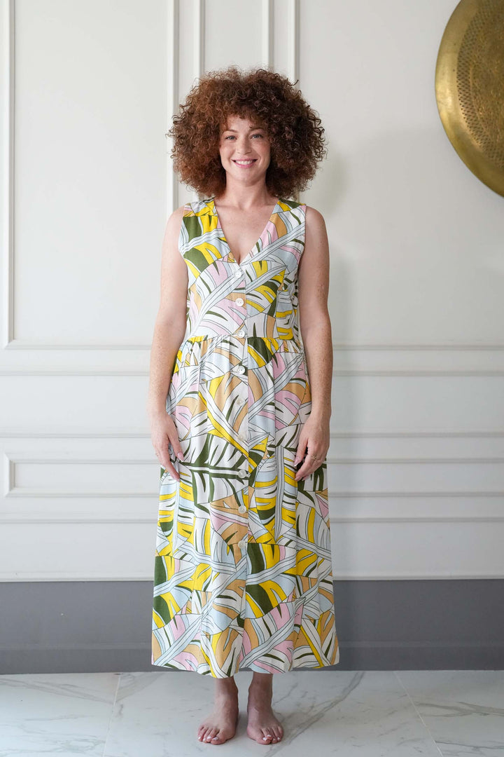 שמלת יולי כמו נוצה