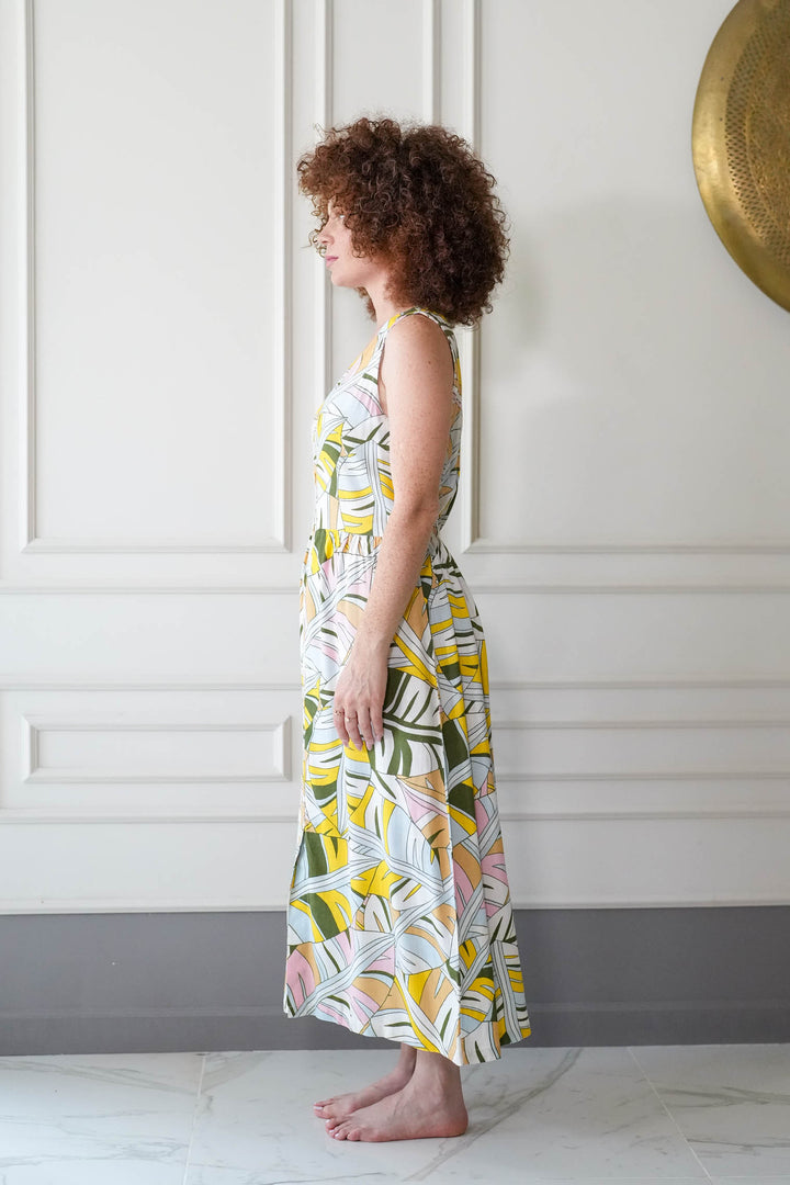 שמלת יולי כמו נוצה