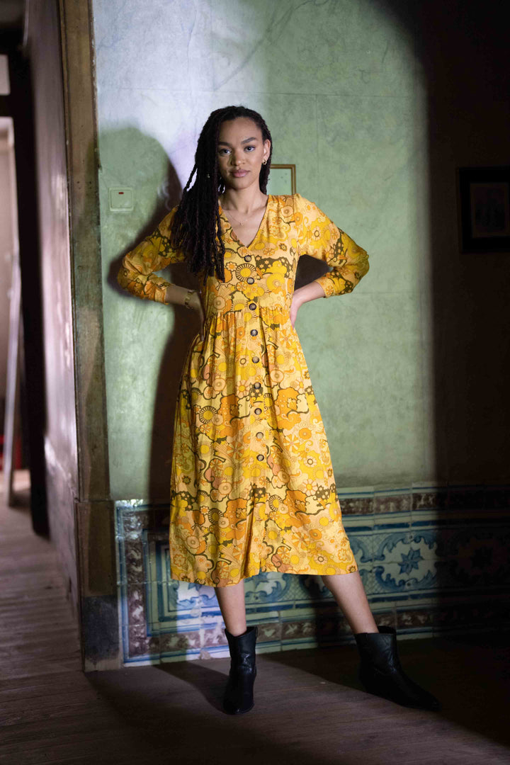 שמלת יולי חורף וודסטוק