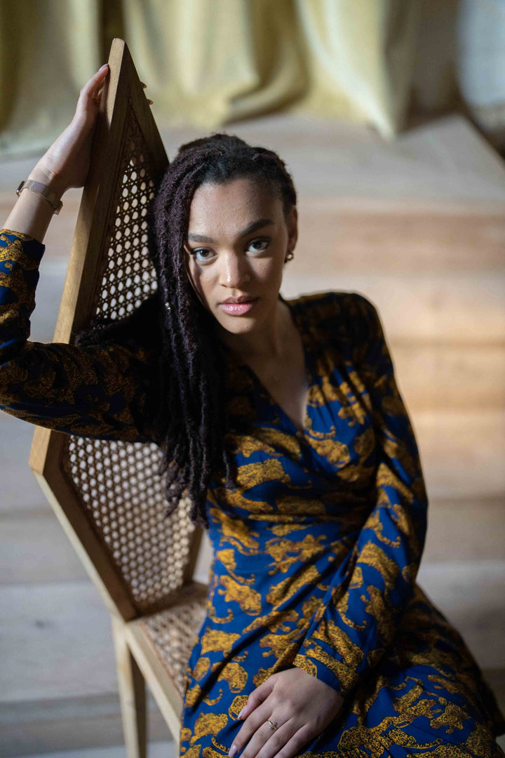 שמלת אלכס ברדלס פראי