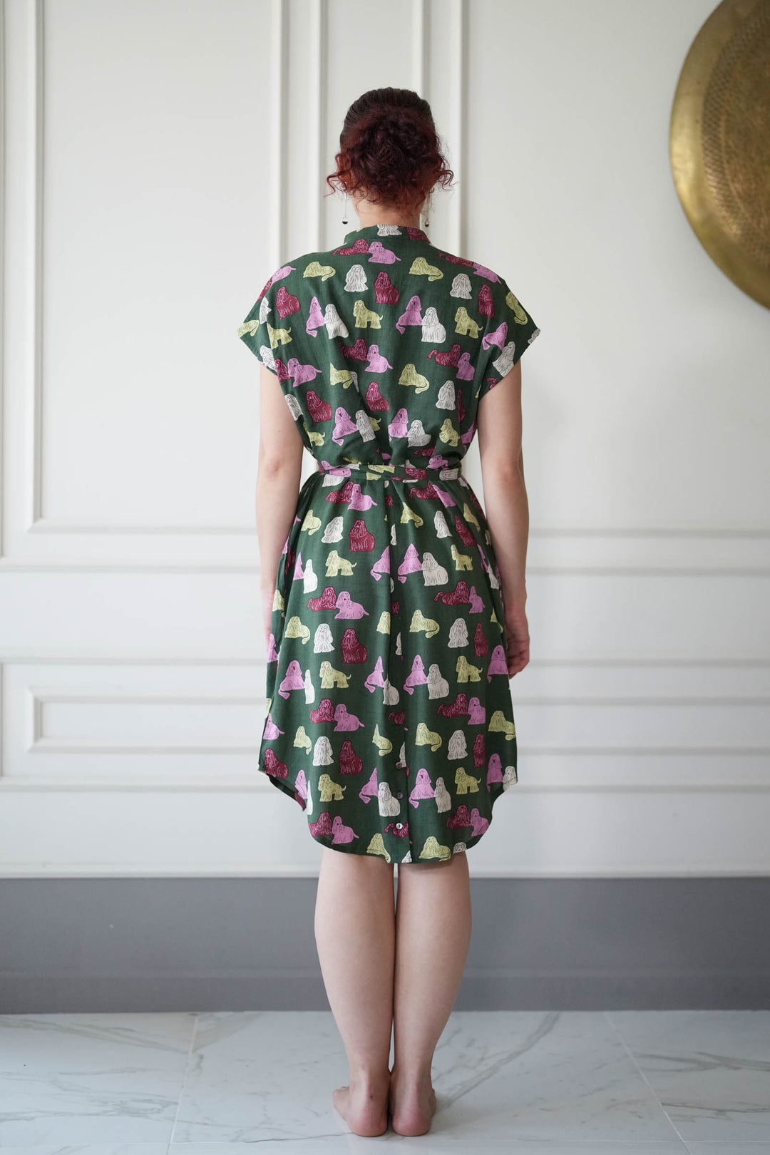 שמלת מידי אוברסייז קוקר ספניאל