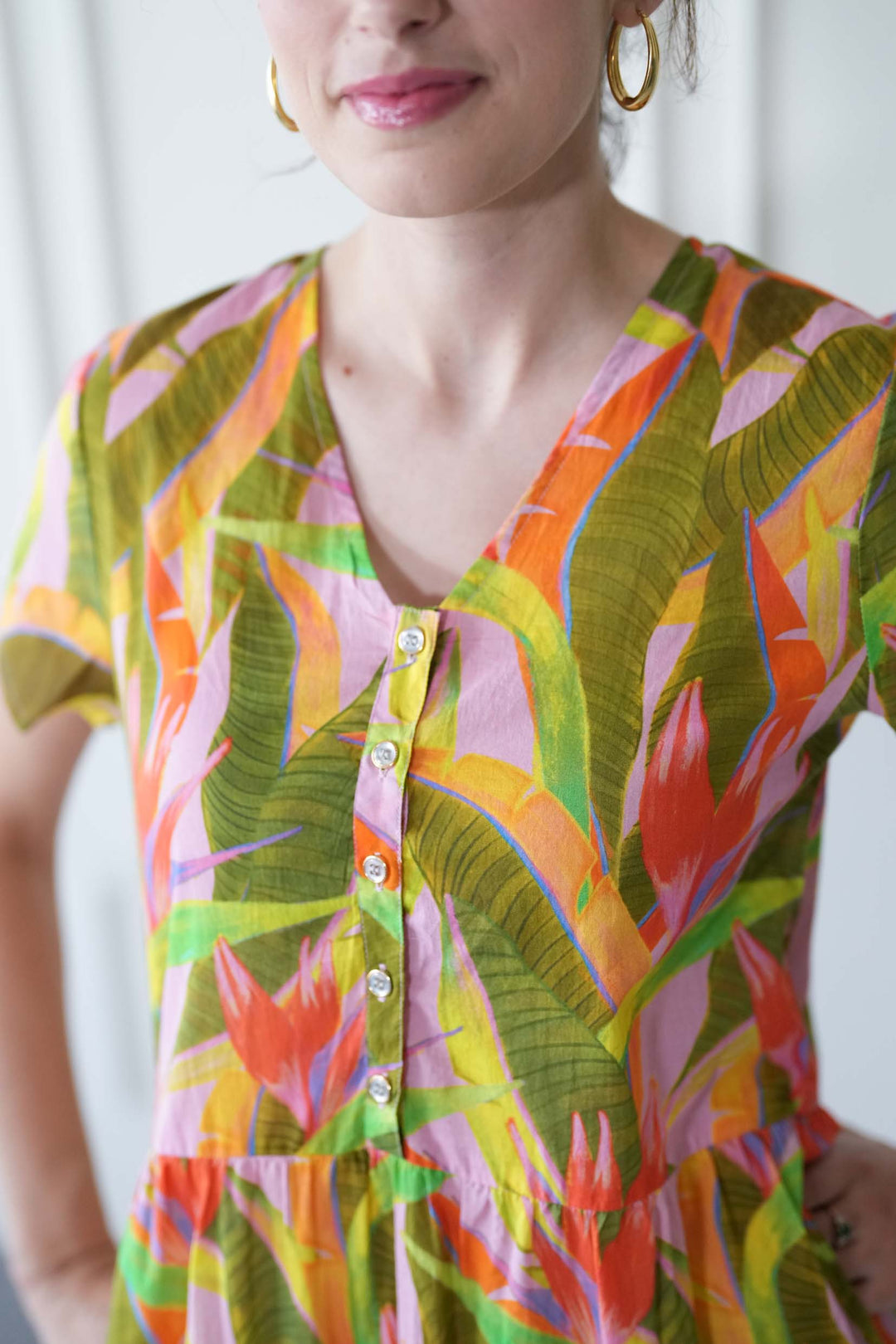 שמלת קומות אולטרה ציפור גן עדן