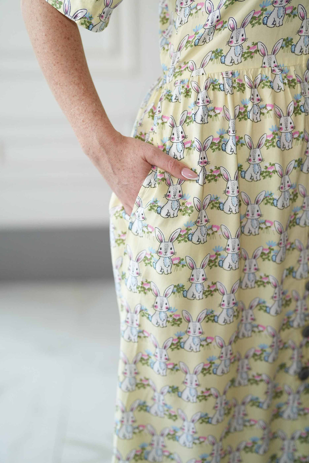 שמלת יולי שרוול האפי באני