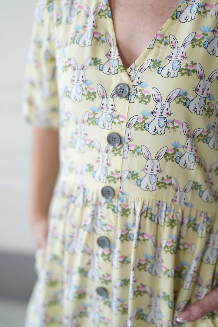 שמלת יולי שרוול האפי באני