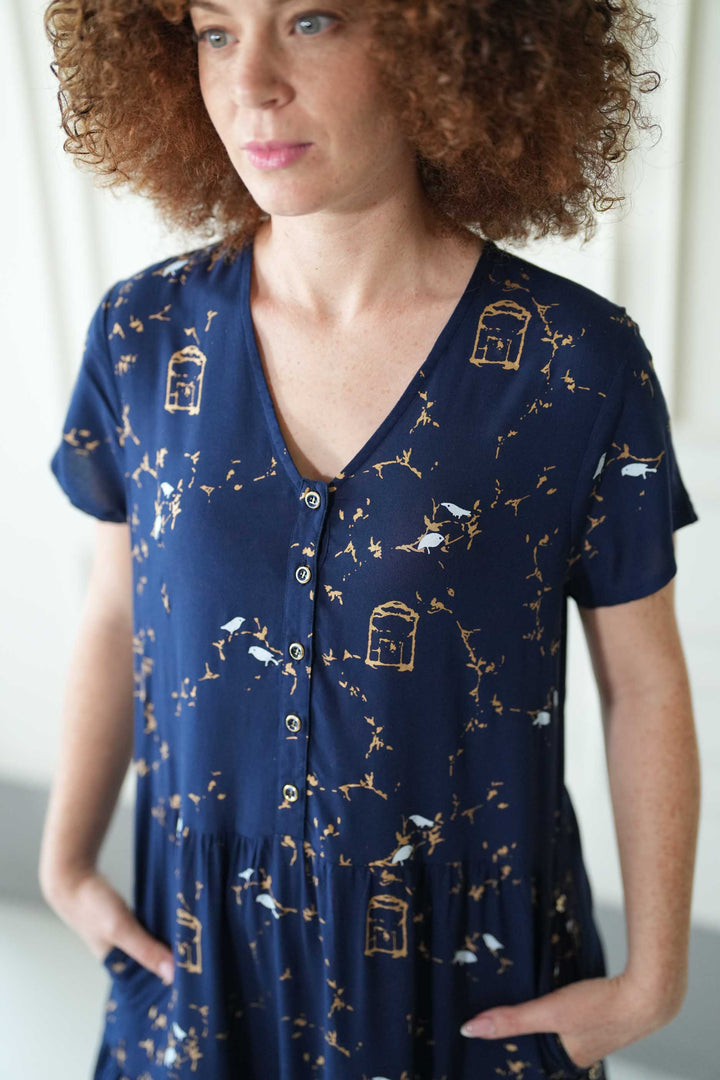 שמלת קומות כלוב הזהב