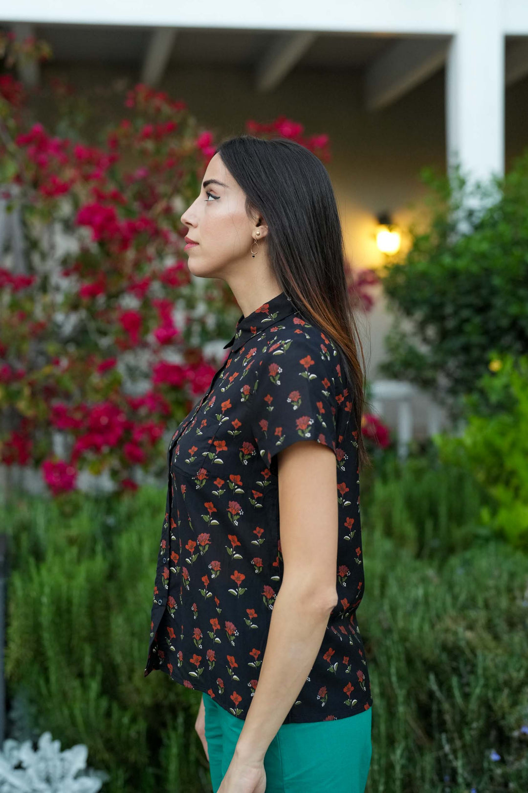 חולצת דריה פרחי סתיו Back In Stock