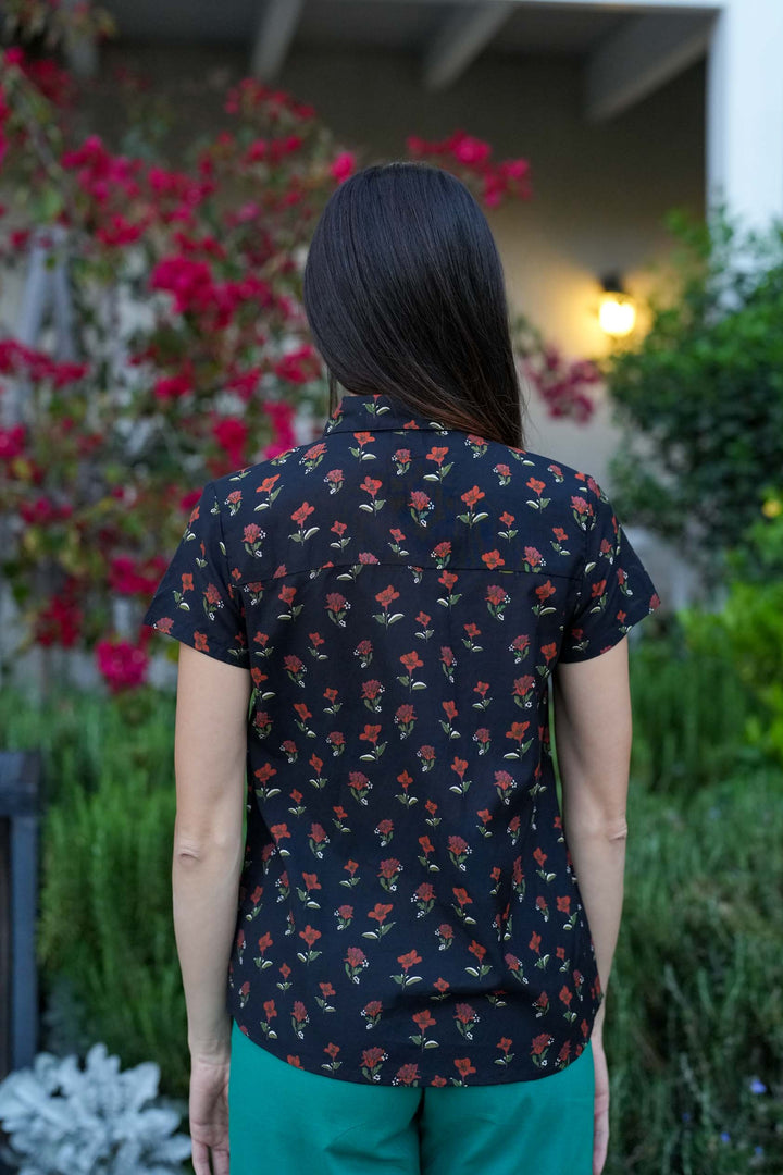 חולצת דריה פרחי סתיו Back In Stock