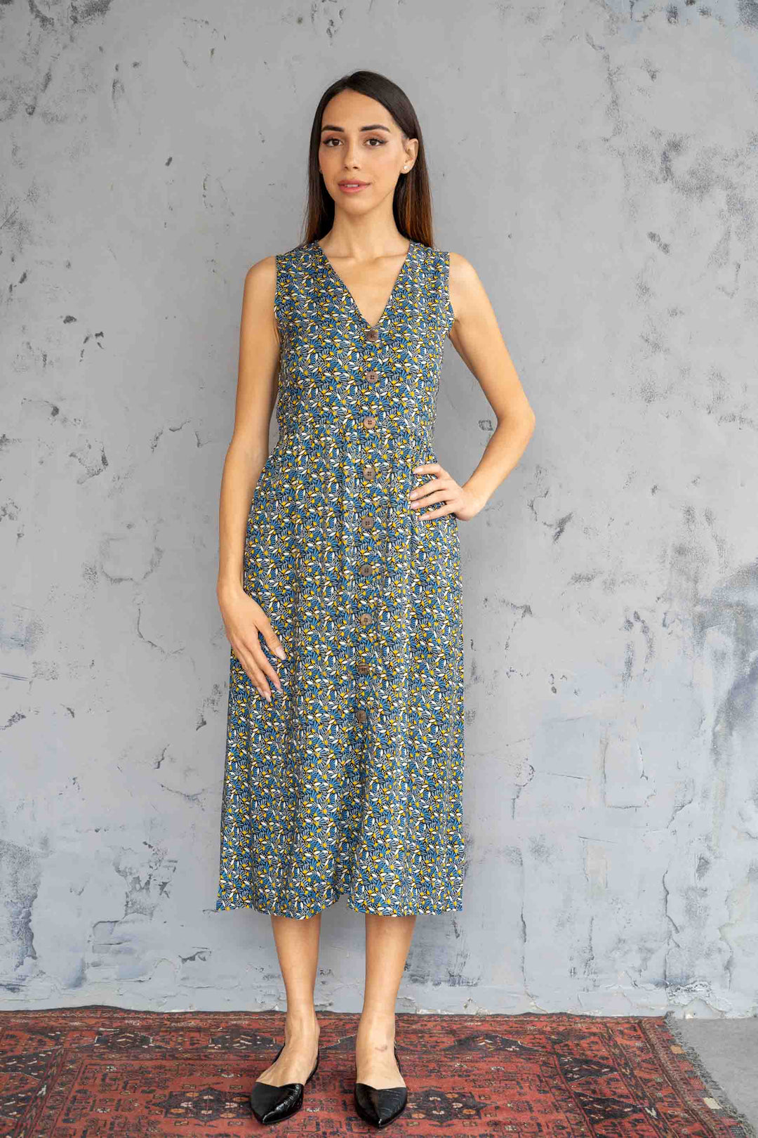 שמלת יולי כמו פרח בר