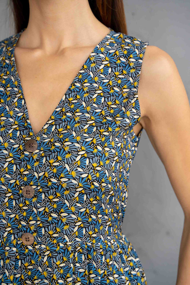 שמלת יולי כמו פרח בר