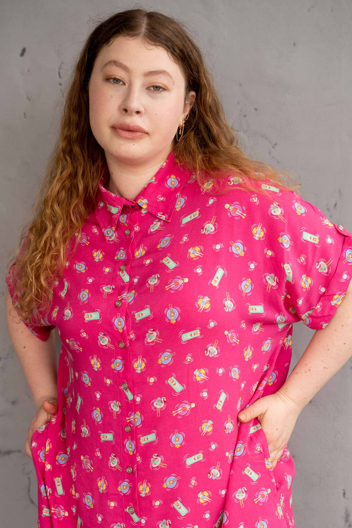 שמלת סיילור עיר של קיץ